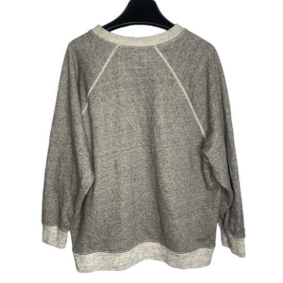 TAILGATE Oversized Alabama Gray Sweatshirt Sugar Bowl Retro Roll Tide Roll Sz M - Picture 2 of 9